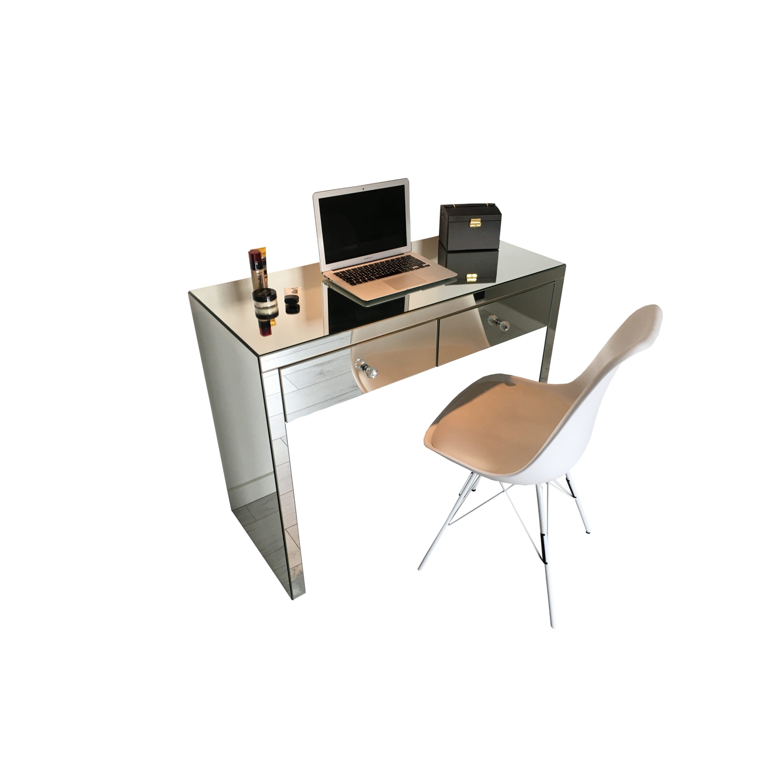 Lustrzana toaletka Glamour GLAME SILVER