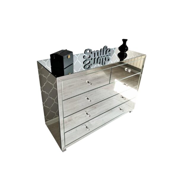 Lustrzana komoda Glamour PERLE