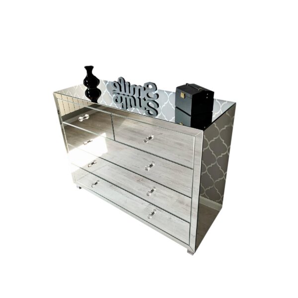 Lustrzana komoda Glamour PERLE