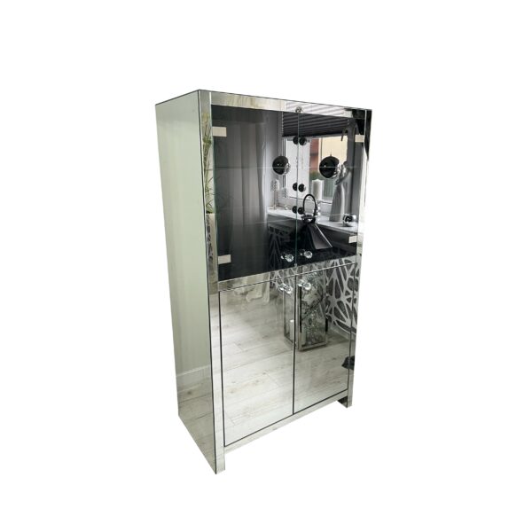 Lustrzana witryna Glamour SILVARA