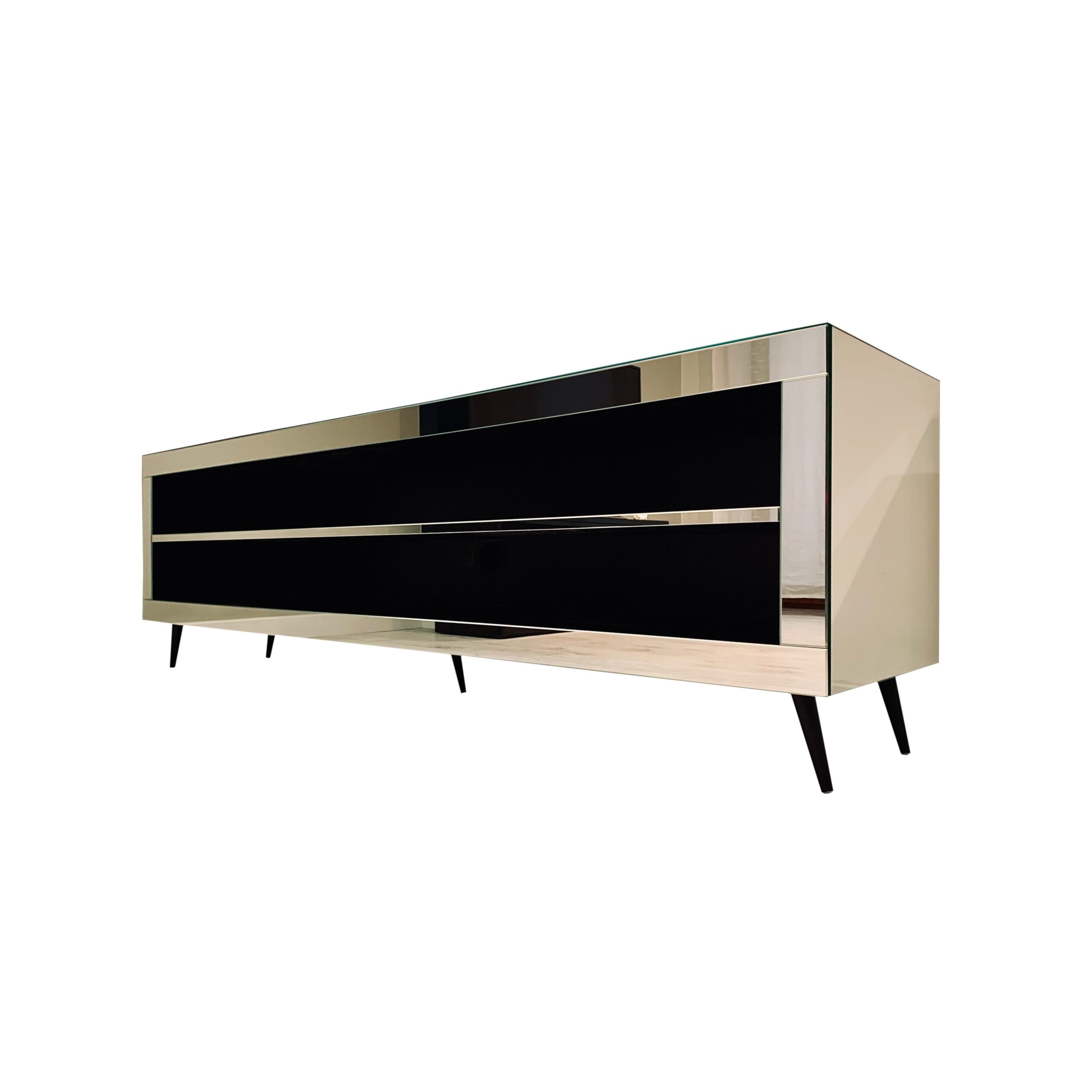 Lustrzana szafka RTV GLAMOUR - LUXE DREAM - obrazek 2