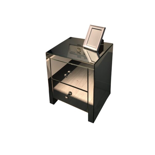 Lustrzana szafka nocna Glamour GLAM DUO