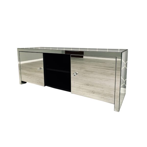 Lustrzana szafka RTV GLAMOUR – GLAM ROYAL