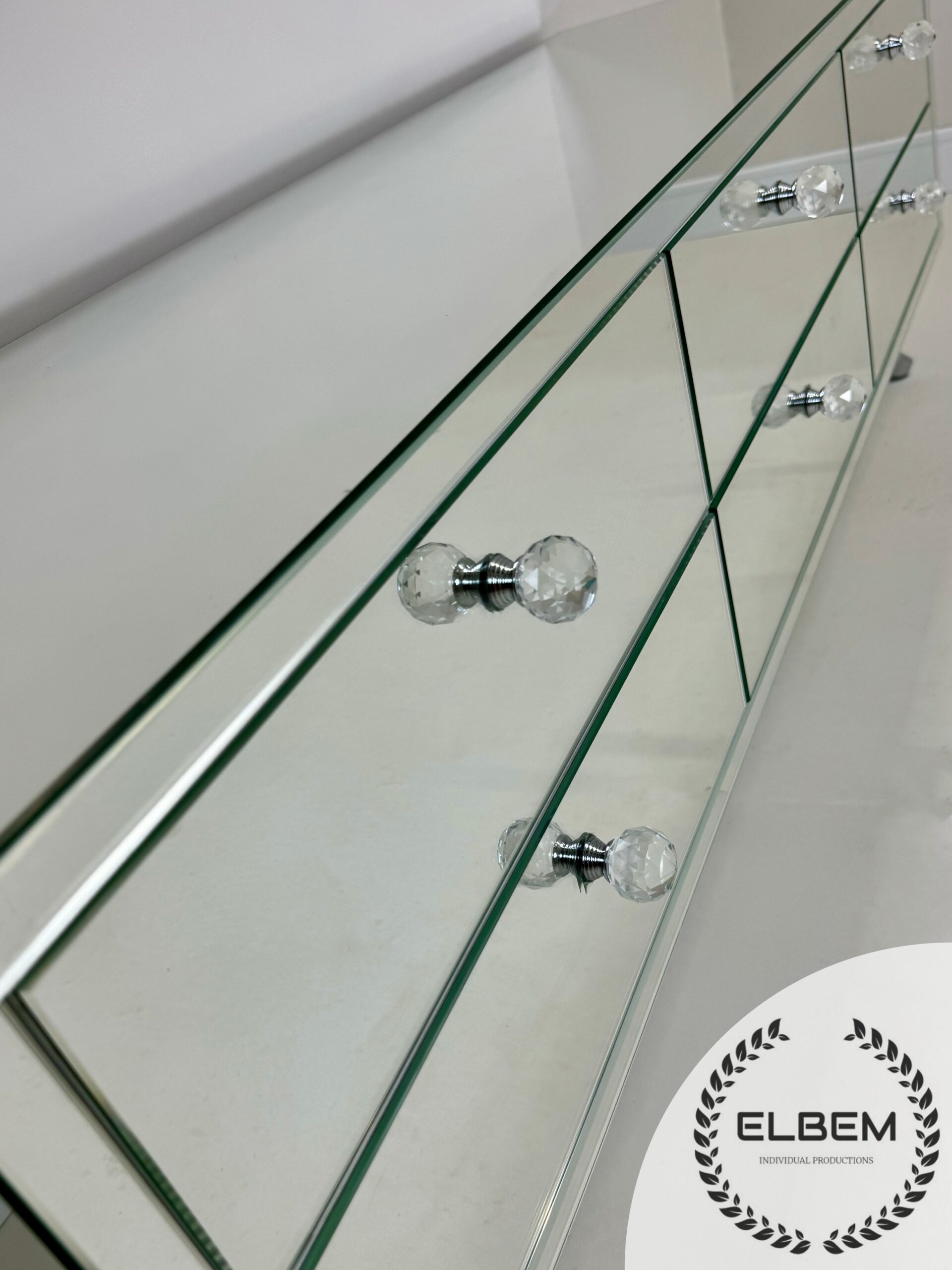 Lustrzana Szafka RTV GLAMOUR - ROYAL AURA PLUS - obrazek 9