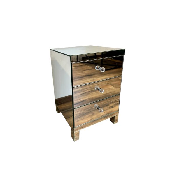 Lustrzana szafka nocna Glamour MOONLIGHT