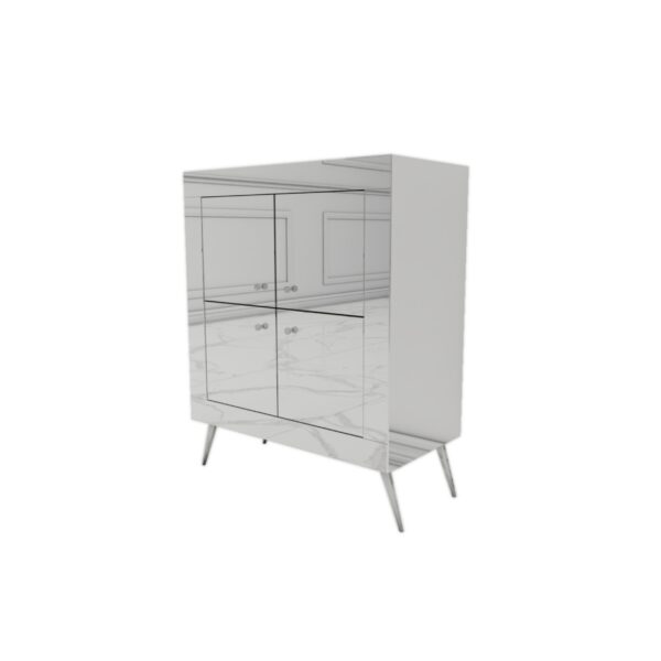 Lustrzana komoda Glamour PIAZZA