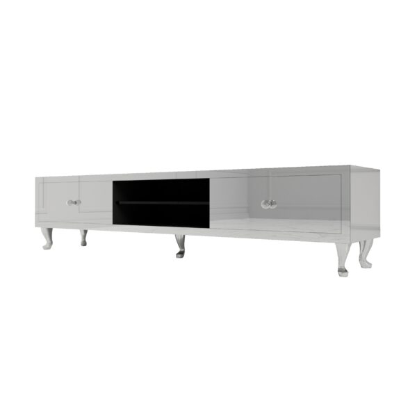 Lustrzana szafka RTV GLAMOUR – HAVEN III