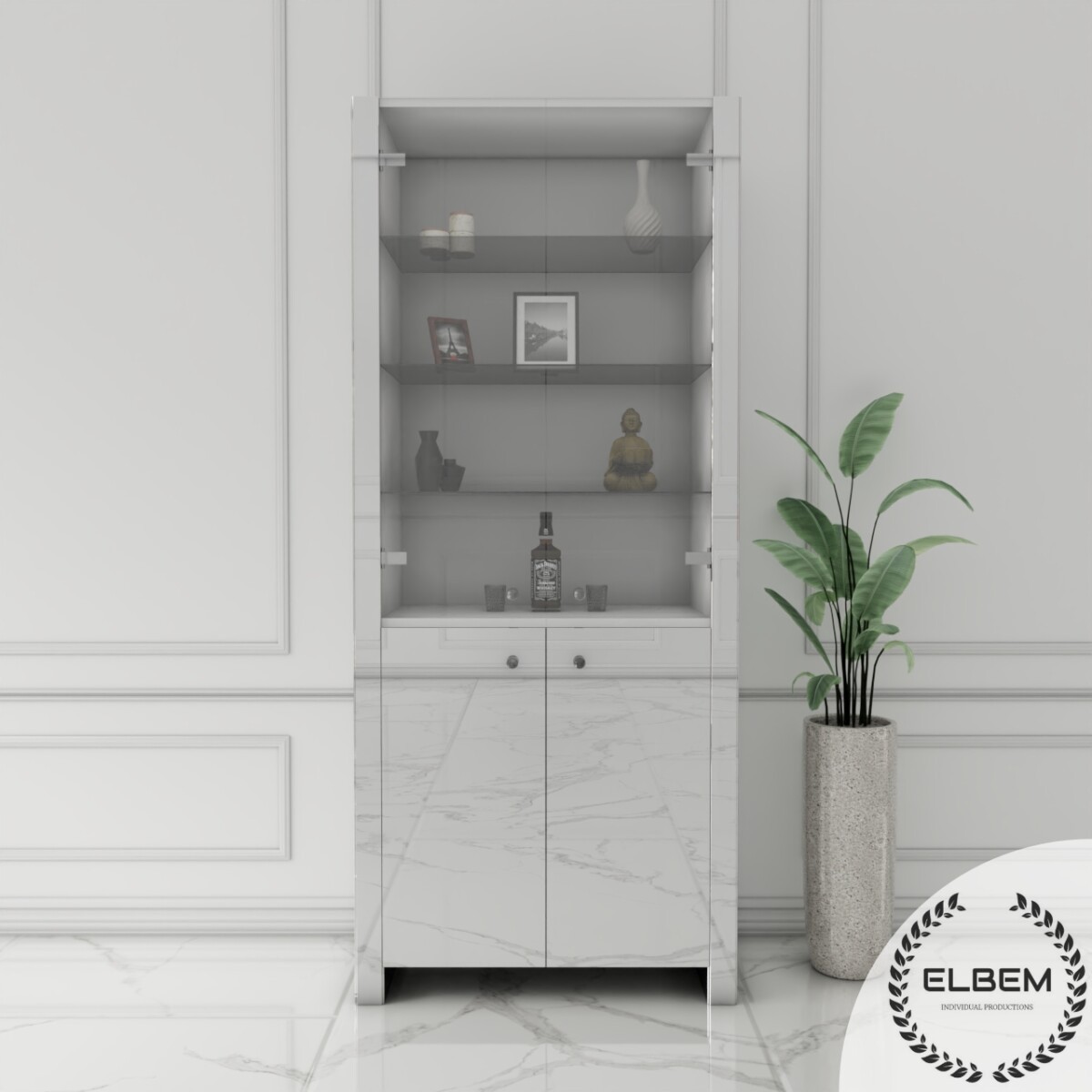 Lustrzana witryna Glamour ELIORA - obrazek 3