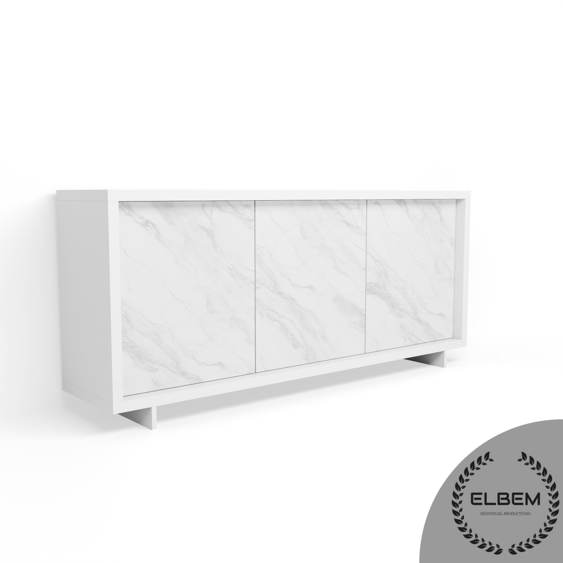 Komoda BERGEN WHITE - obrazek 5