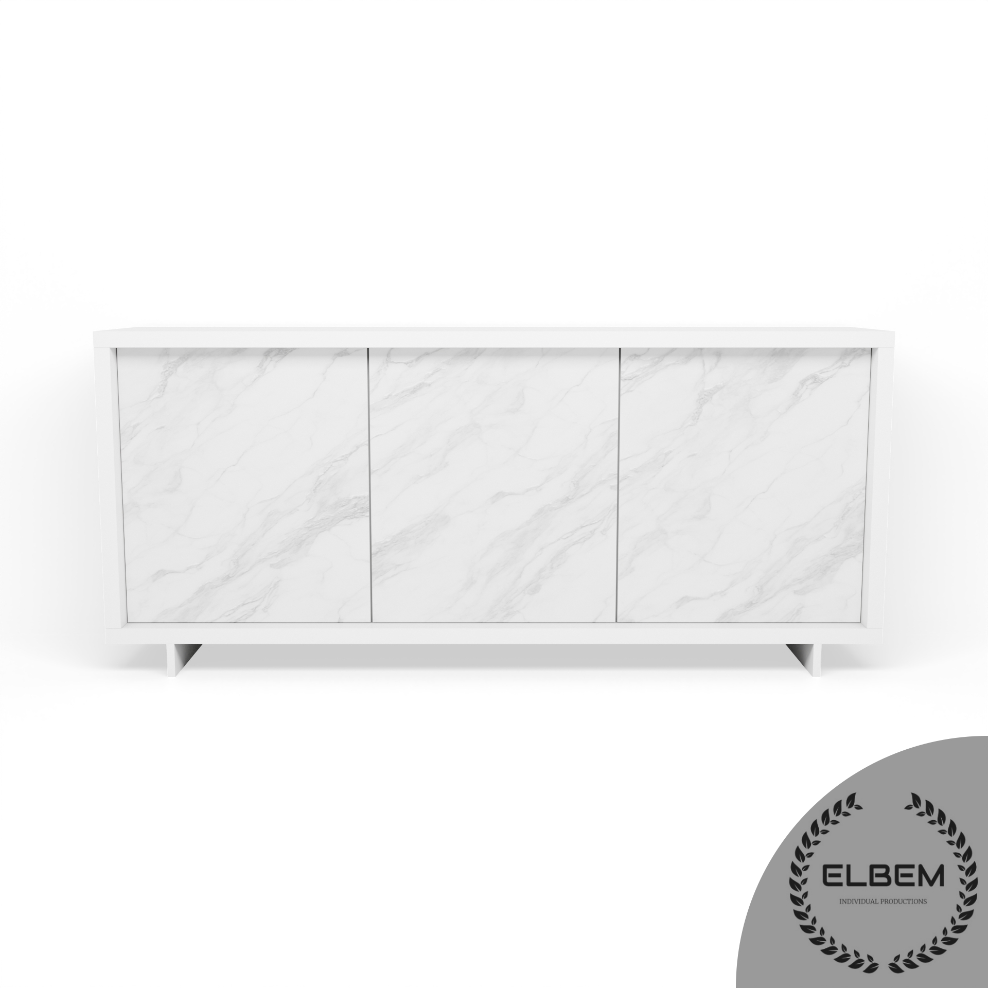 Komoda BERGEN WHITE - obrazek 3