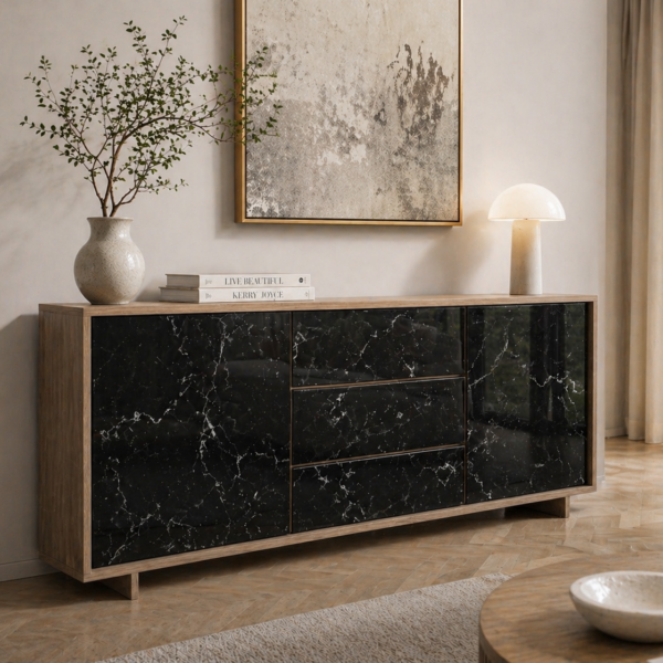 Komoda BERGEN OLMO JEREZ BLACK II