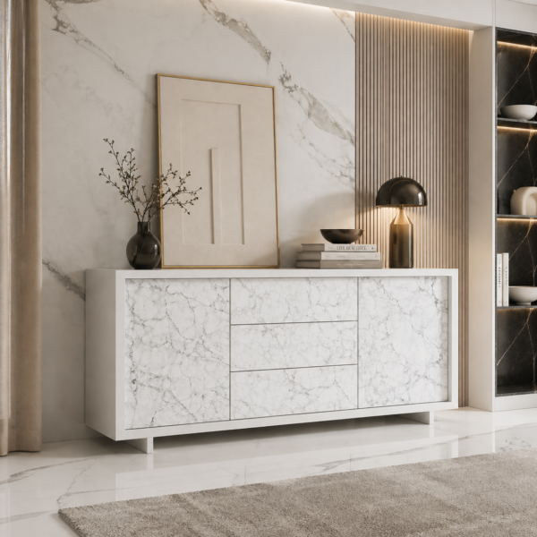 Komoda BERGEN WHITE II